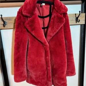 H&M Faux Fur Teddy Jacket